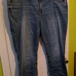 Old Navy fringe hem jeans